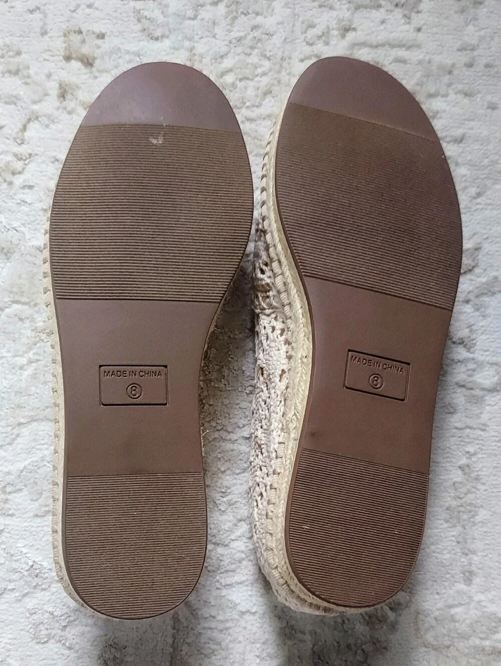 Kaari Blue Ivory Crochet Espadrille